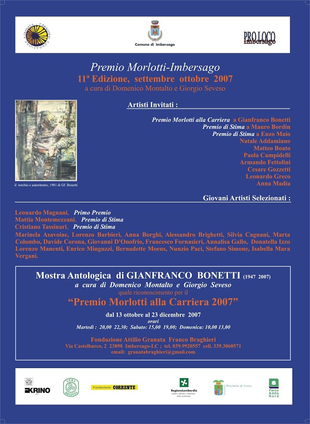 Mostra Antologica di Gianfranco Bonetti