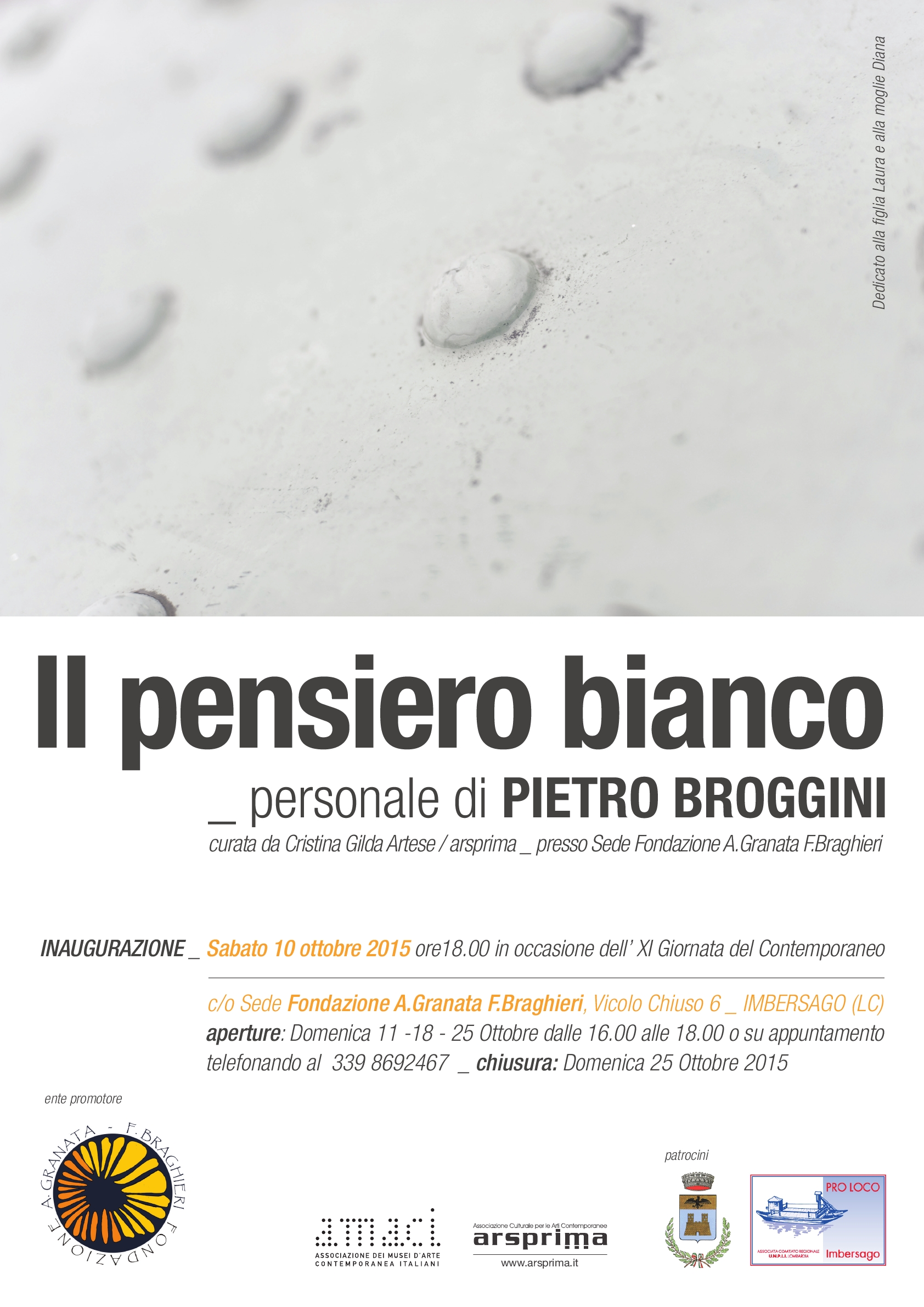 Il pensiero bianco di Pietro Broggini