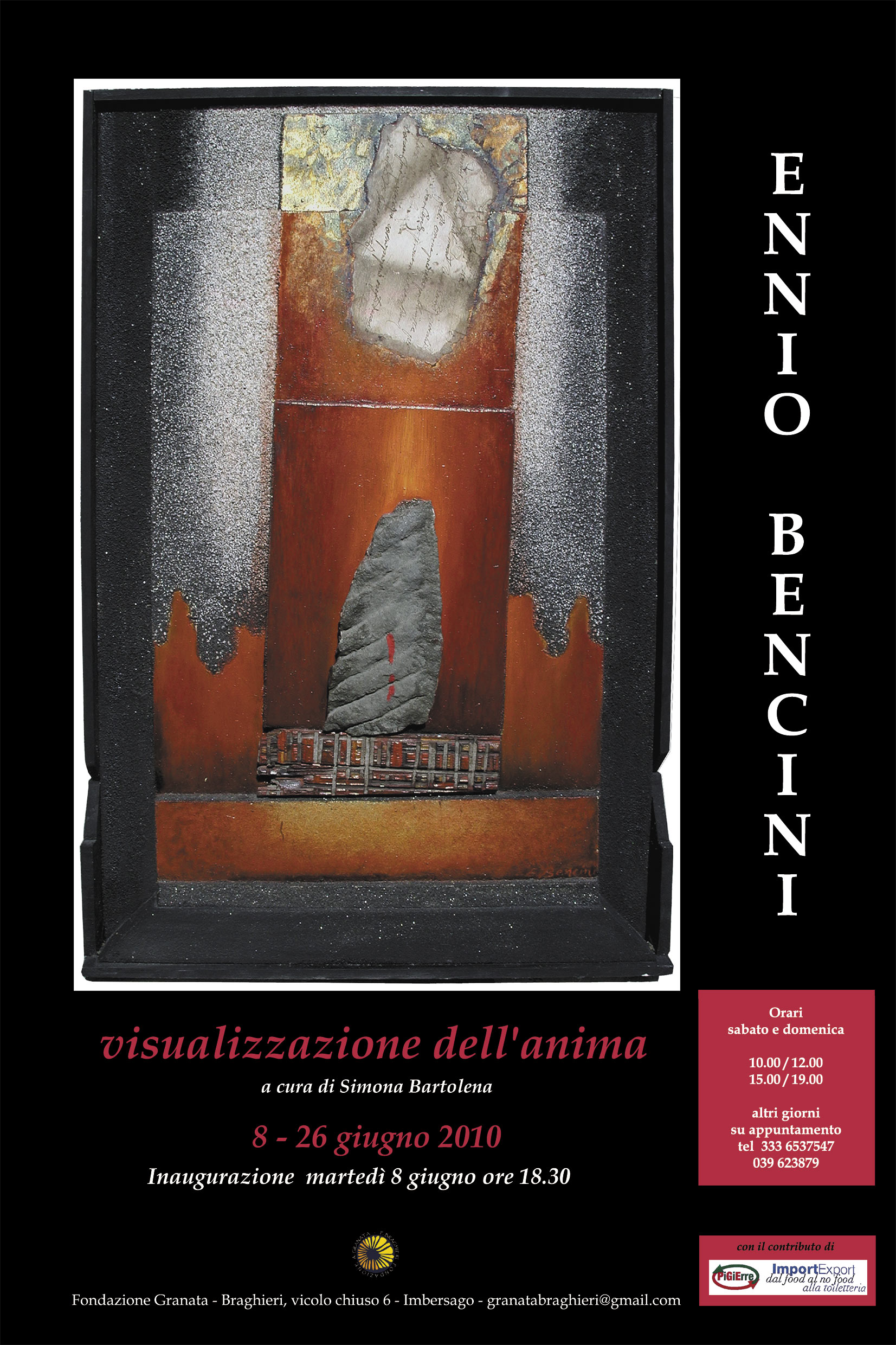 Visualizzazione dell’anima di Ennio Bencini