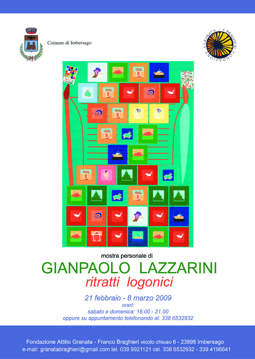 Ritratti logonici di Gianpaolo Lazzarini